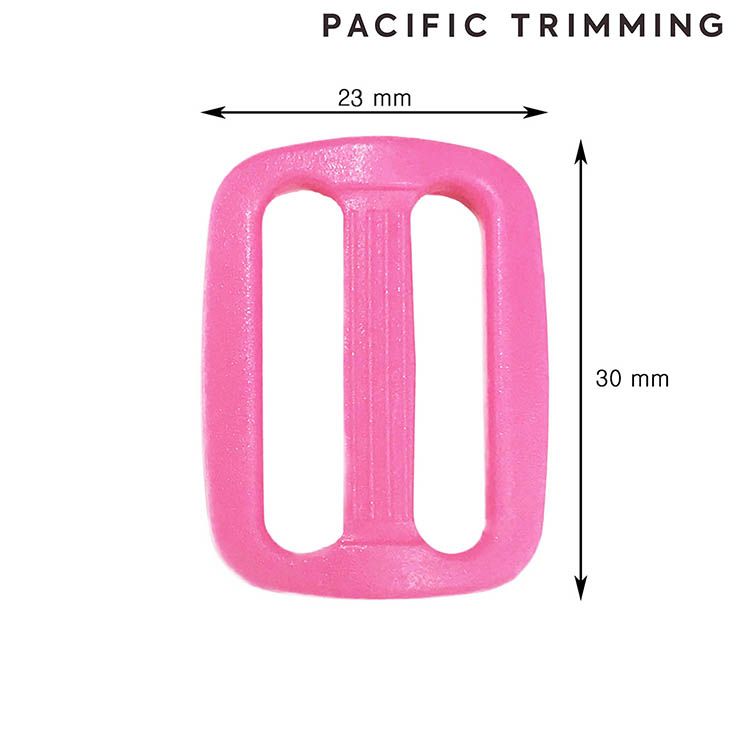 30mm Buckles Slider Plastic Webbing Buckle Pink
