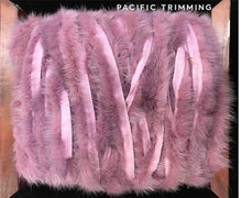 Load image into Gallery viewer, 1 Inch Soft Mink Fur Trim Lilac
