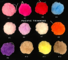 Load image into Gallery viewer, faux fur pom pom ball variety colors
