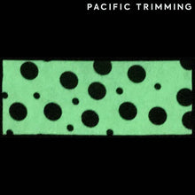 Load image into Gallery viewer, 1 3/16 Inch Dot Patterned Glow in the Dark Elastic
