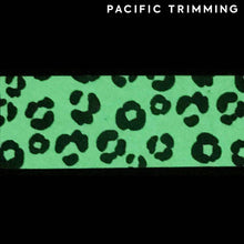 Load image into Gallery viewer, 1 3/16 Inch Leopard Patterned Glow in the Dark Elastic
