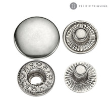 Load image into Gallery viewer, Premium Quality Standard Spring Snap Fastener Nickel
