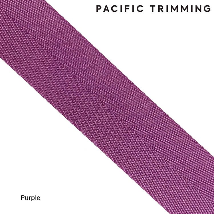 1 Inch Nylon Webbing Purple