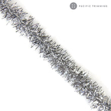 Load image into Gallery viewer, 3/4&quot; Christmas Tinsel Garland Non-Wire Metallic String Cord - Pacific Trimming
