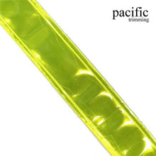 Load image into Gallery viewer, 1 Inch Reflective Neon Tape Neon Yellow
